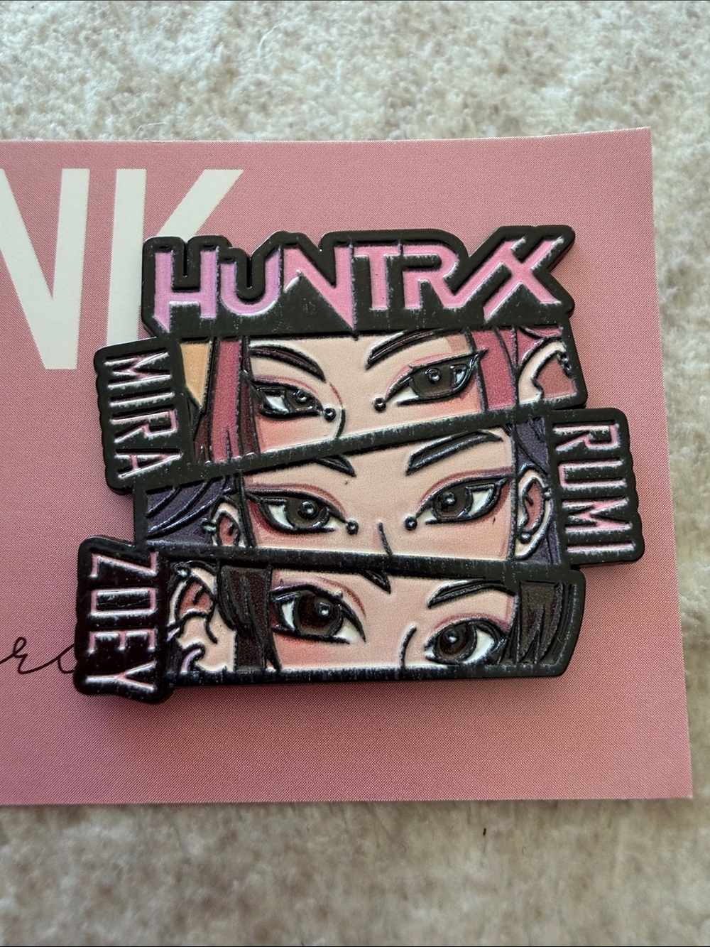 Huntrix K Pop Demon Hunters Enamel Pin v3